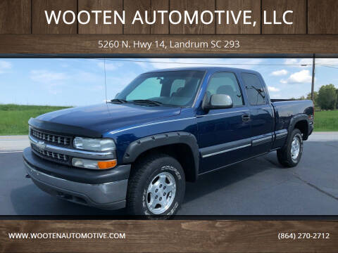 2001 Chevrolet Silverado 1500 for sale at WOOTEN AUTOMOTIVE, LLC in Landrum SC