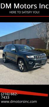 2014 Jeep Grand Cherokee for sale at DM Motors Inc in Maple Heights OH