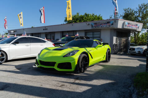 2019 Chevrolet Corvette for sale at CABRERA AUTO SALES in Hialeah Gardens FL