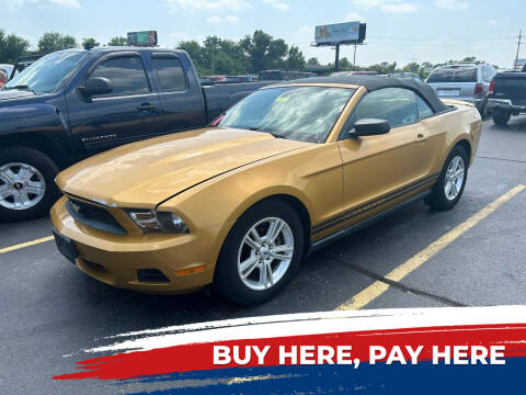2010 Ford Mustang for sale at Marti Motors Inc in Madison IL