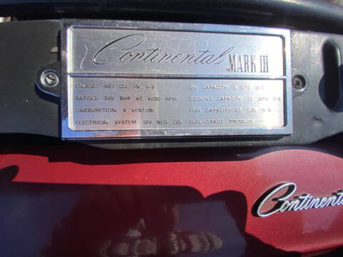 1971 Lincoln Continental