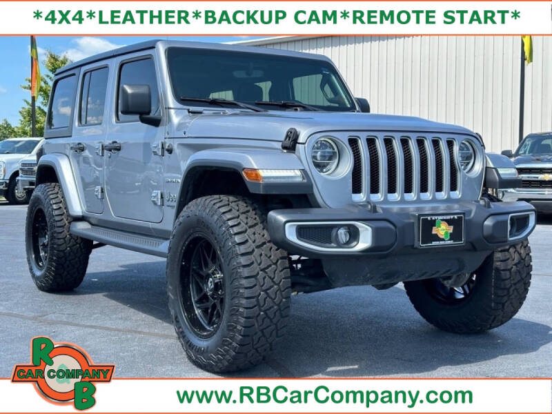 2021 Jeep Wrangler Unlimited for sale at R & B CAR CO in Fort Wayne IN