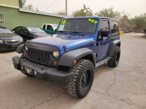 2010 Jeep Wrangler for sale at Texas Auto Credit LLC in El Paso TX