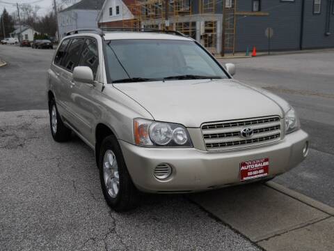 2003 Toyota Highlander for sale at NEW RICHMOND AUTO SALES in New Richmond OH