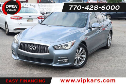 2015 Infiniti Q50 for sale at VIP Kars in Marietta GA