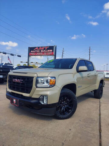 2021 GMC Canyon for sale at AMT AUTO SALES LLC in Houston TX