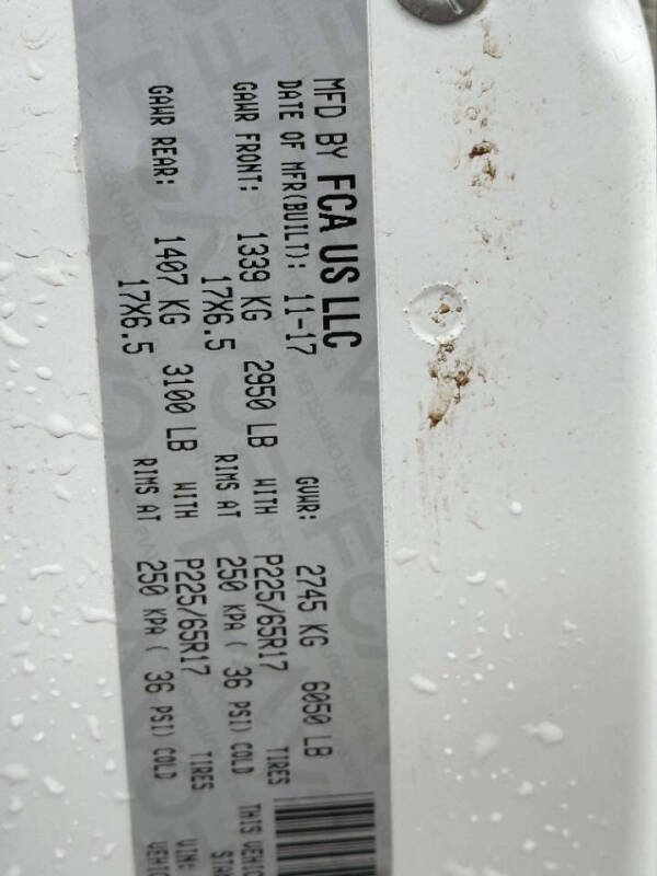 2018 Dodge Grand Caravan SE