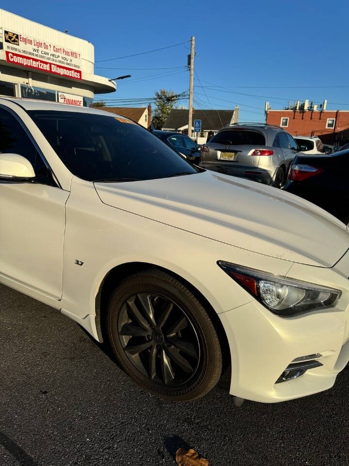 2015 INFINITI Q50 for sale at One Stop Auto Sales NYC in Valley Stream, NY