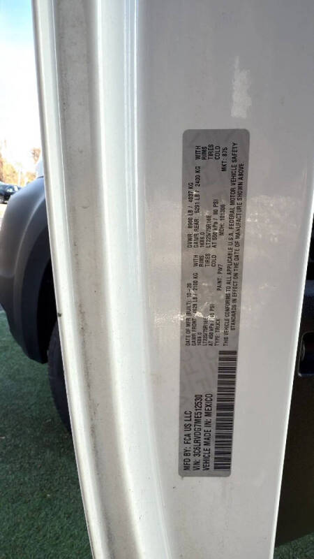 2021 RAM ProMaster 2500 159 WB