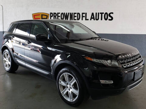 2015 Land Rover Range Rover Evoque for sale at Preowned FL Autos in Pompano Beach FL