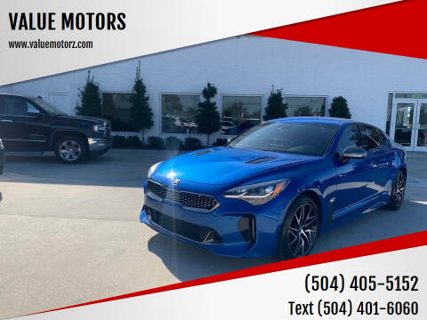 2018 Kia Stinger for sale at VALUE MOTORS in Marrero LA