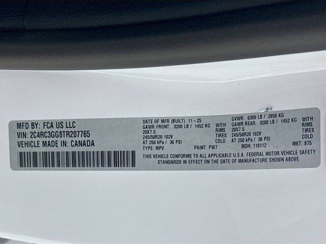 2026 Chrysler Pacifica Limited