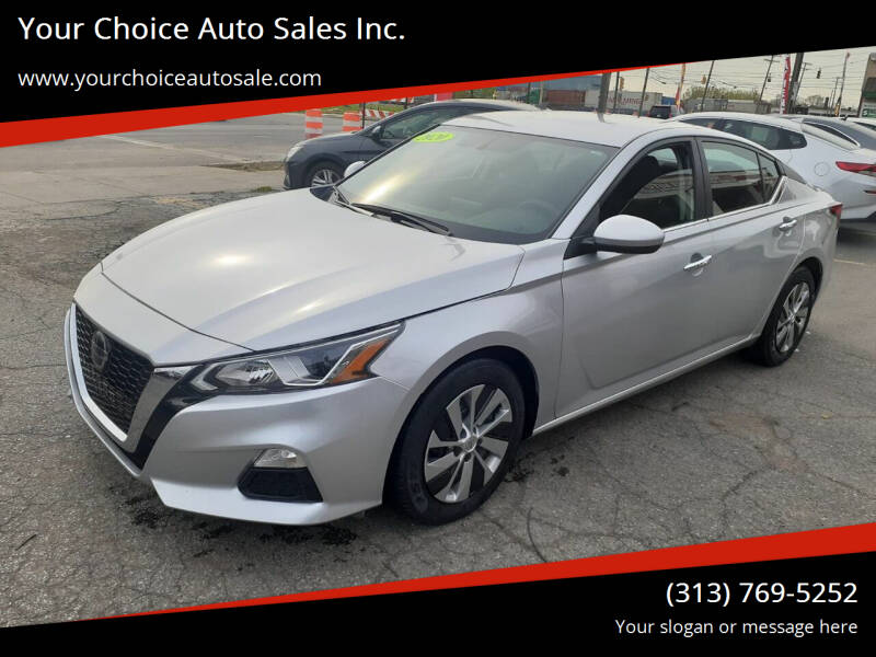 2020 Nissan Altima for sale at Your Choice Auto Sales Inc. in Dearborn MI