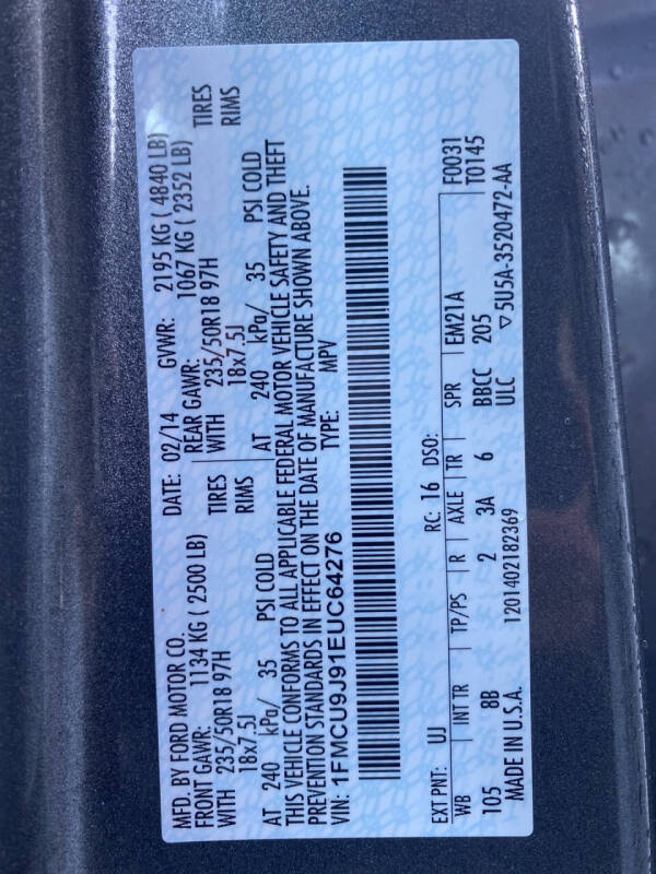 2014 Ford Escape Titanium