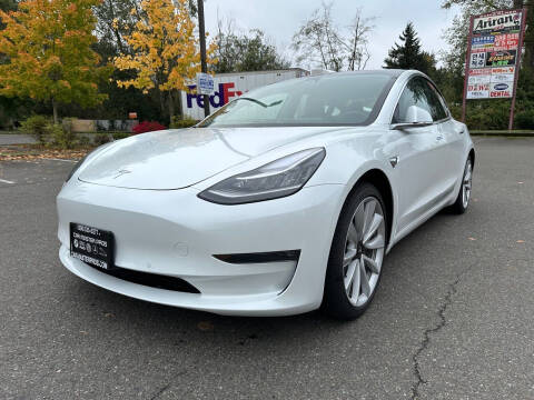 2018 Tesla Model 3 for sale at CAR MASTER PROS AUTO SALES in Lynnwood WA