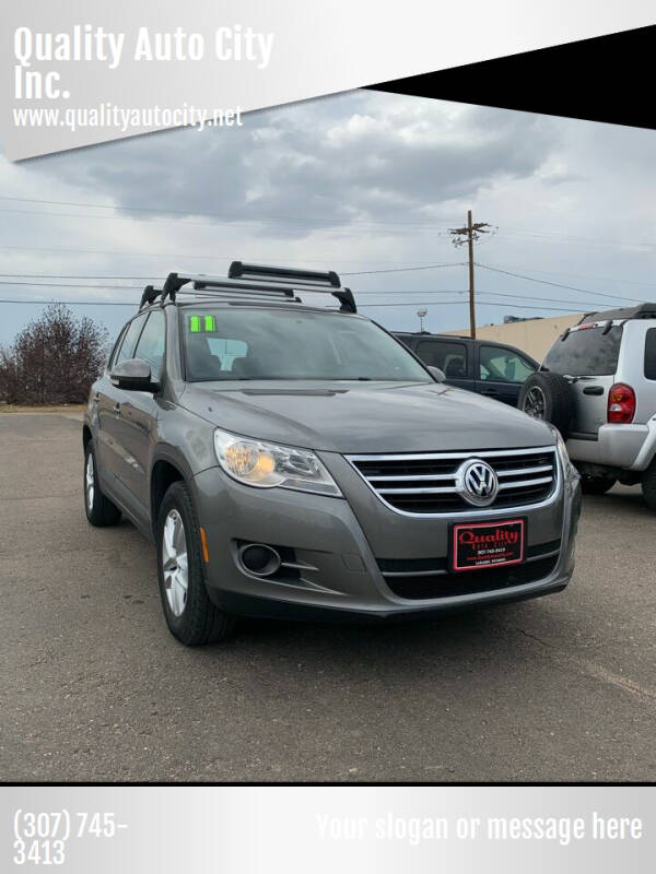 2011 Volkswagen Tiguan for sale at Quality Auto City Inc. in Laramie WY