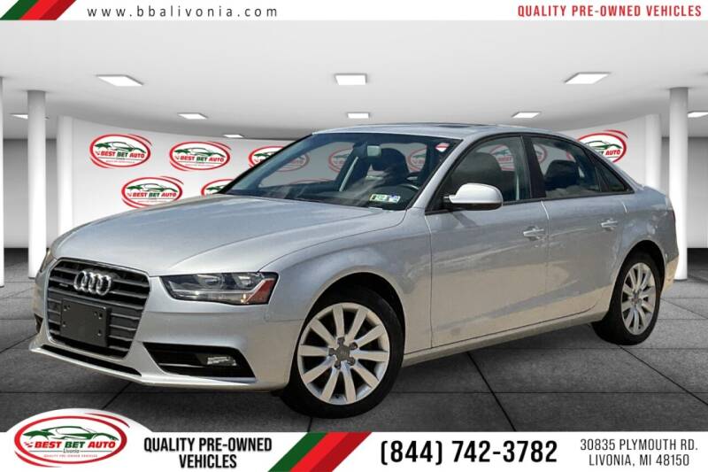 2014 Audi A4 for sale at Best Bet Auto in Livonia MI