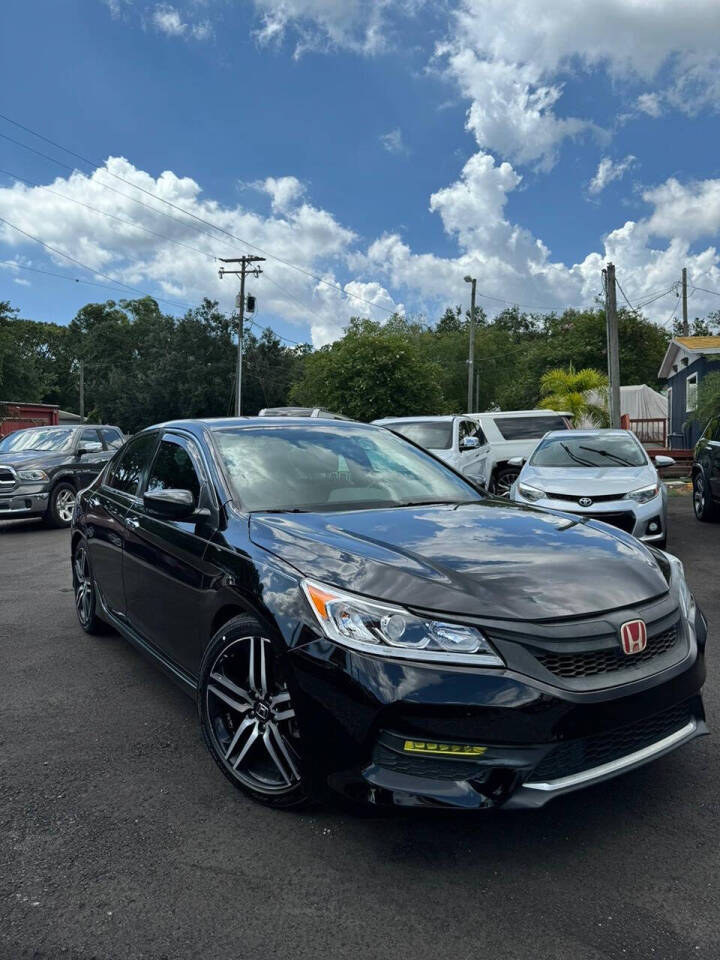 2017 Honda Accord for sale at PLANTATION MOTORS in Tampa, FL