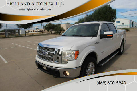 2012 Ford F-150 for sale at Highland Autoplex, LLC in Dallas TX
