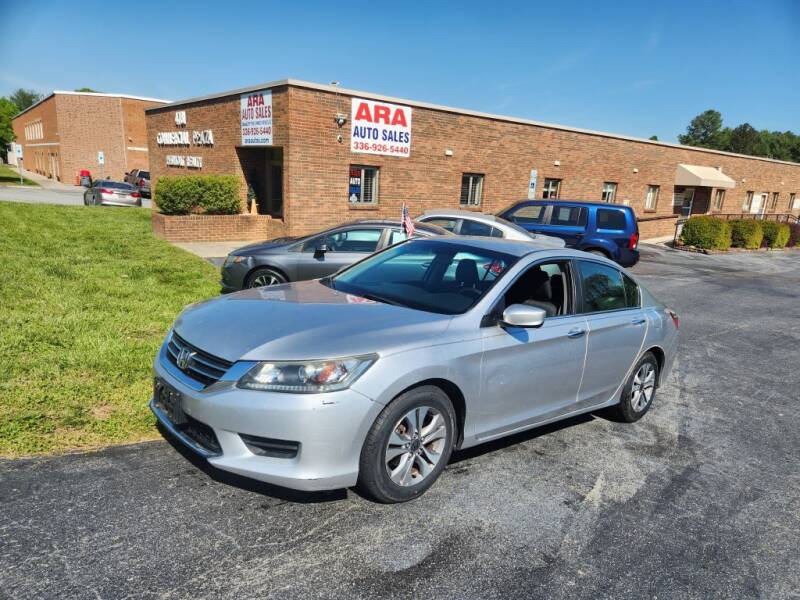 2014 Honda Accord for sale at ARA Auto Sales in Winston-Salem NC