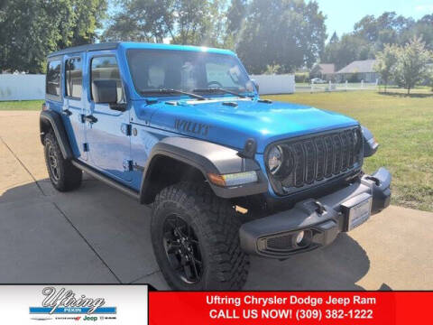 2024 Jeep Wrangler for sale at Uftring Chrysler Dodge Jeep Ram in Pekin IL