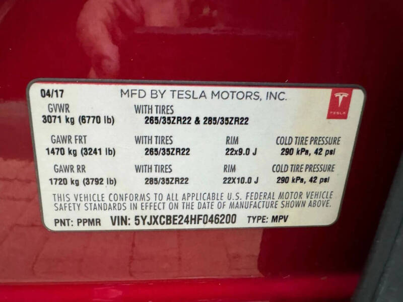 2017 Tesla Model X 75D