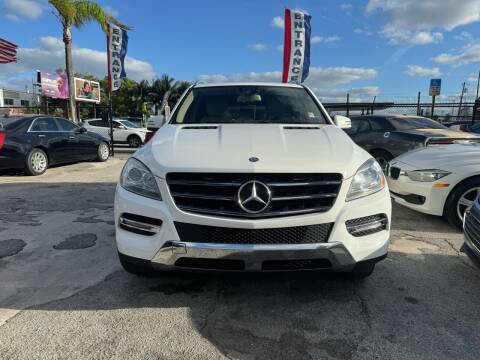 2014 Mercedes-Benz M-Class for sale at America Auto Wholesale Inc in Miami FL