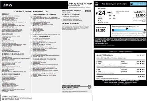 2024 BMW X3 xDrive30i