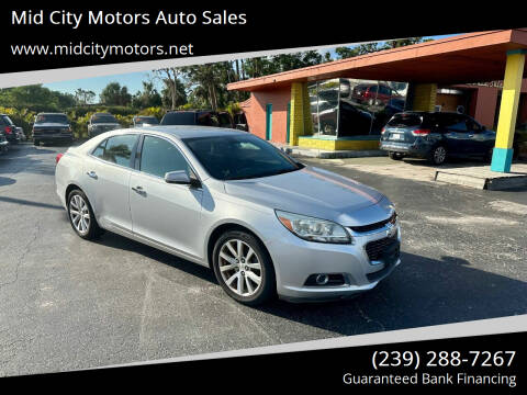 2015 Chevrolet Malibu for sale at Mid City Motors Auto Sales in Fort Myers FL