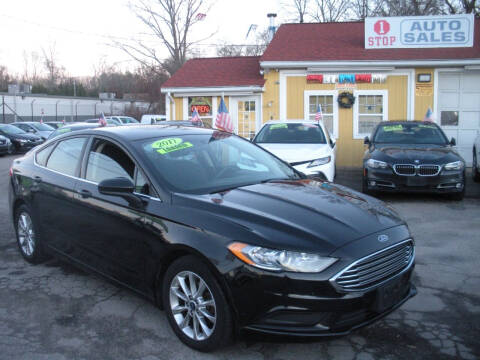 2017 Ford Fusion for sale at One Stop Auto Sales in North Attleboro MA
