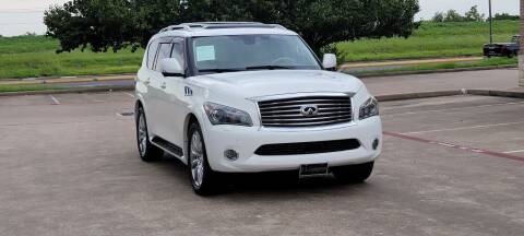 2012 Infiniti QX56 for sale at America's Auto Financial in Houston TX