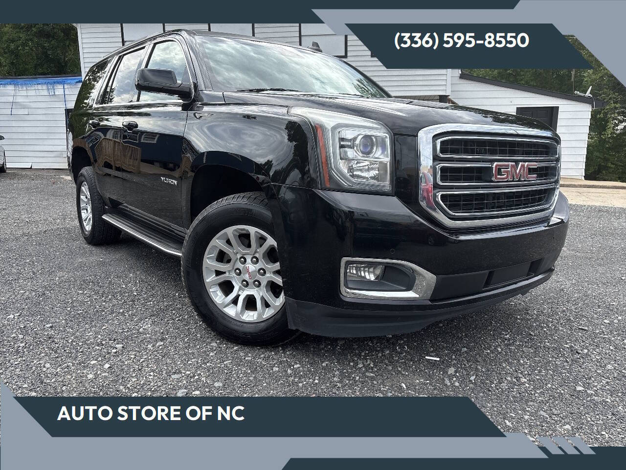 Onyx Black 2017 GMC Yukon SUV / Crossover Four-Wheel Drive 6-Speed Automatic