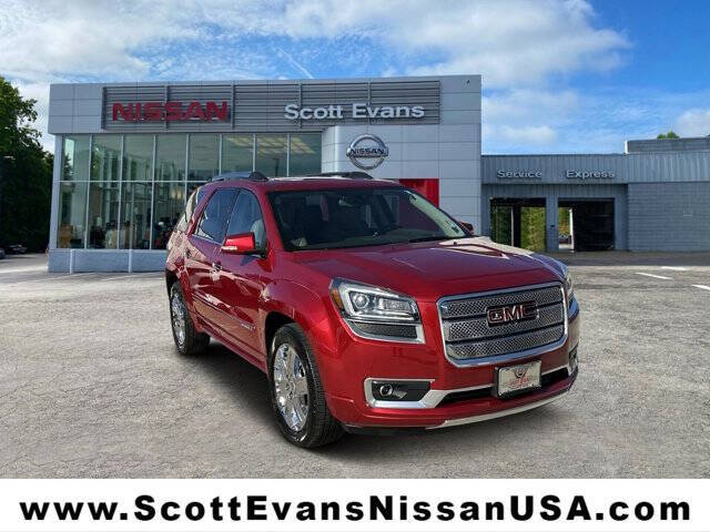 2013 GMC Acadia for sale at Scott Evans Nissan in Carrollton GA