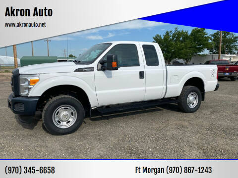 2016 Ford F-250 Super Duty for sale at Akron Auto - Fort Morgan in Fort Morgan CO