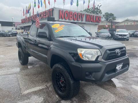 2015 Toyota Tacoma for sale at Giant Auto Mart in Houston TX