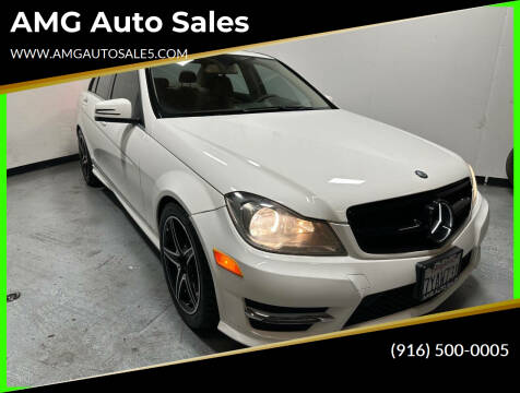 2013 Mercedes-Benz C-Class for sale at AMG Auto Sales in Rancho Cordova CA