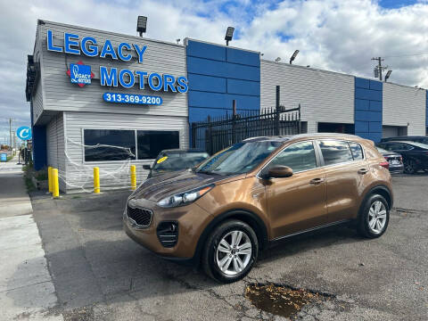 2019 Kia Sportage for sale at Legacy Motors in Detroit MI