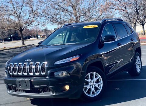 2015 Jeep Cherokee for sale at SR Prime Auto LLC in Orem UT