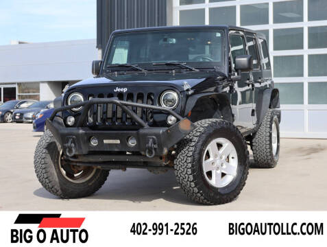 2015 Jeep Wrangler Unlimited for sale at Big O Auto LLC in Omaha NE