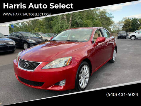 2006 Lexus IS 250 for sale at Harris Auto Select in Winchester VA