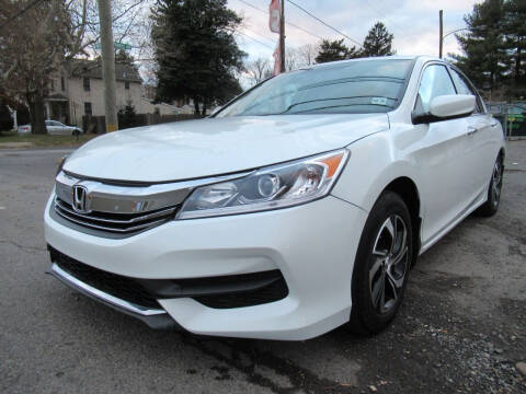 2016 Honda Accord for sale at CARS FOR LESS OUTLET in Morrisville PA