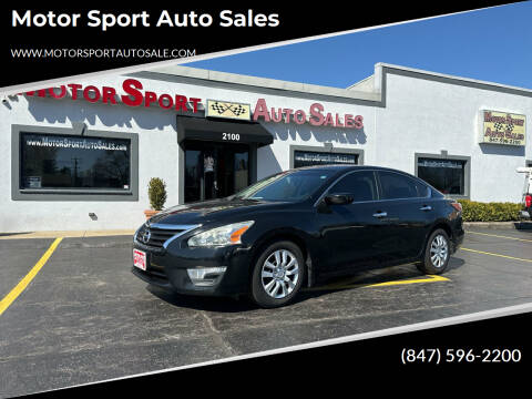 2014 Nissan Altima for sale at Motor Sport Auto Sales in Waukegan IL