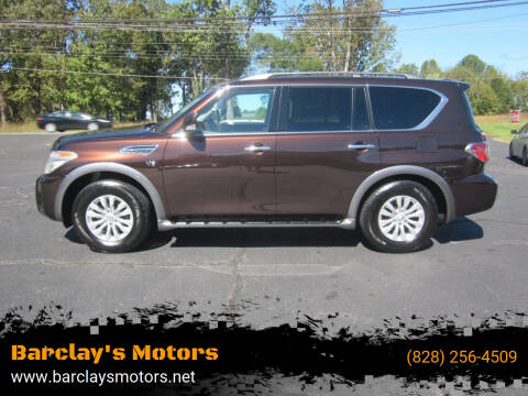 2017 Nissan Armada for sale at Barclay's Motors in Conover NC