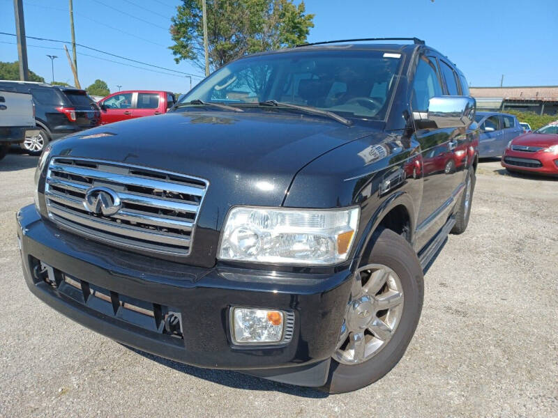 2007 Infiniti QX56 for sale at In House Auto Finance Inc in Gainesville GA