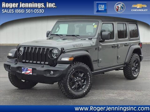2020 Jeep Wrangler Unlimited for sale at ROGER JENNINGS INC in Hillsboro IL