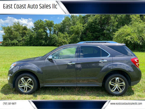 2016 Chevrolet Equinox for sale at East Coast Auto Sales llc in Virginia Beach VA