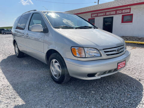 2002 Toyota Sienna for sale at Sarpy County Motors in Springfield NE