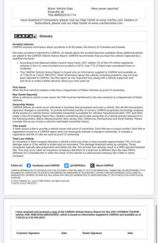 2021 Hyundai Tucson Ultimate