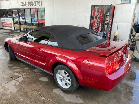 2007 Ford Mustang for sale at Buy-Fast Autos in Houston TX