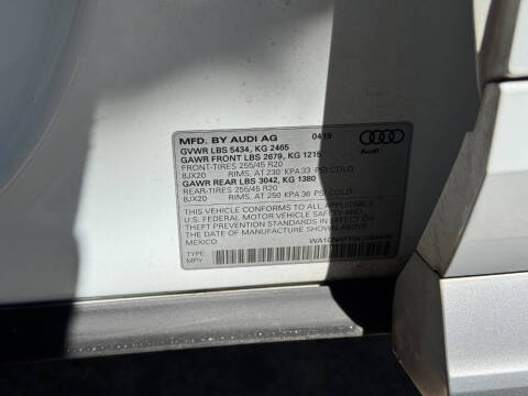 2019 Audi Q5 quattro Prestige 45 TFSI